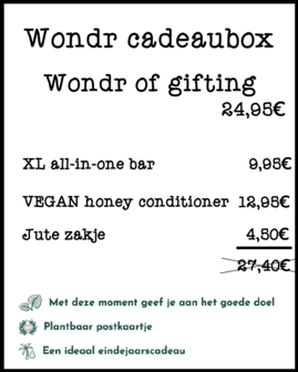 Cadeaubox Wondr of gifting