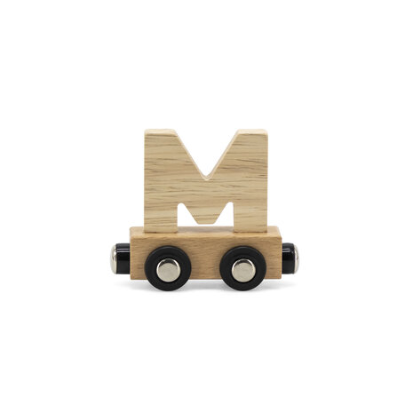 TRAIN NATURAL - LETTER "M"